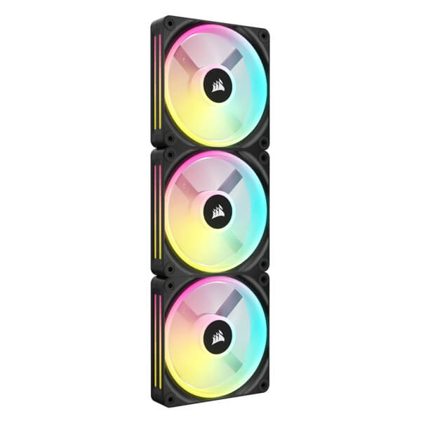 Corsair iCUE Link QX120 RGB 120mm PWM Triple Pack Cabinet Fan